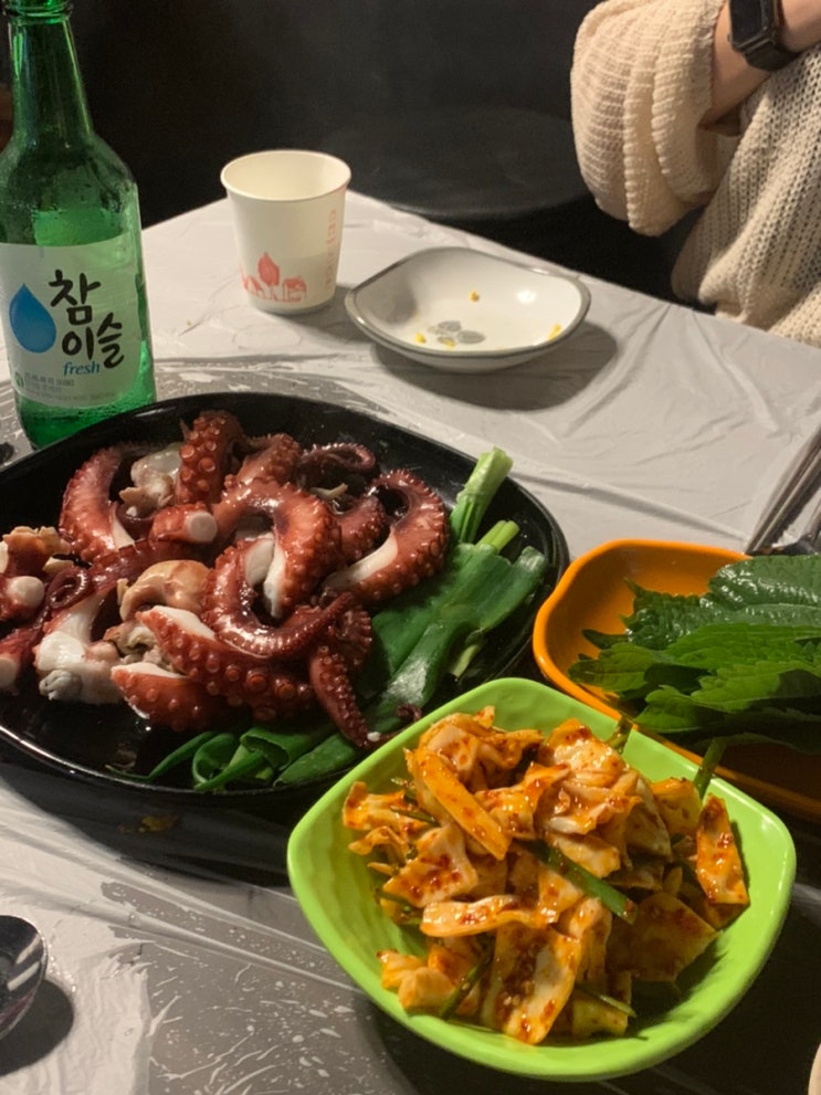 [청주 복대동 맛집] 안주가 다 맛있고 문어가 정말 신선한 복대동 찐맛집 '도시어부포차' : 네이버 블로그