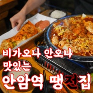 안암역 비오나 안오나 맛있는 닭볶음탕 모듬전 맛집 땡전집