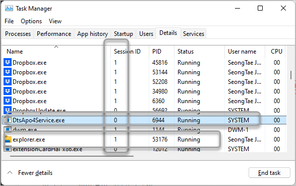 Windows NT Service에서 UI를 다루는 방법 : 네이버 블로그