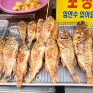 인천 소래포구 전통어시장 소라, 낙지 구매후기