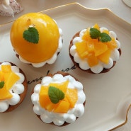 복숭아통조림 하나로 만드는 멋진 디저트 복숭아타르트 Peach Tart
