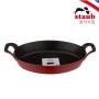 [STAUB]스타우브 타원형 스태커블 디쉬 24cm 체리 ST302306 리뷰/신혼부부 냄비 추천