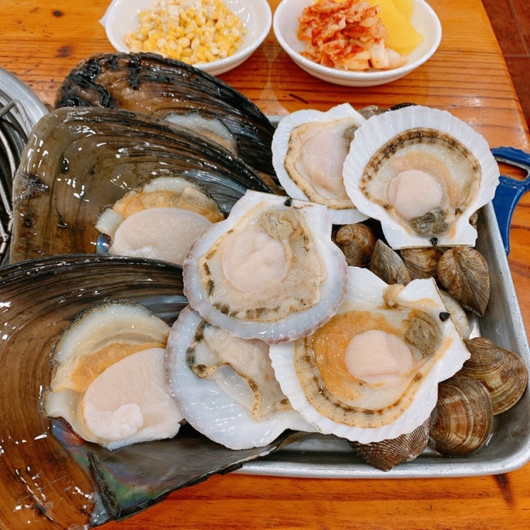 [대천 해수욕장 맛집] 왕건 회 조개구이｜셀프바 이용으로 더 푸짐한 조개구이 무한리필 맛집 추천👍🏻 (feat. 삼겹살 꿀맛 ...