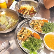 [수원/인계동] 삼겹살과 냉면 조합으로 점심 식사로 딱이었던 나혜석거리맛집 초원식당