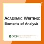 [아카데믹 라이팅/영어에세이] Elements of Analysis
