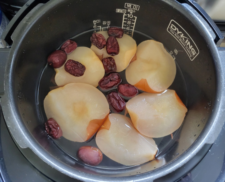 아기 기침에 좋은 배숙 만들기 배와 대추 사용 : 네이버 블로그