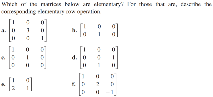 [Ron Larson] 2.4 Elementary Matrices : 네이버 블로그