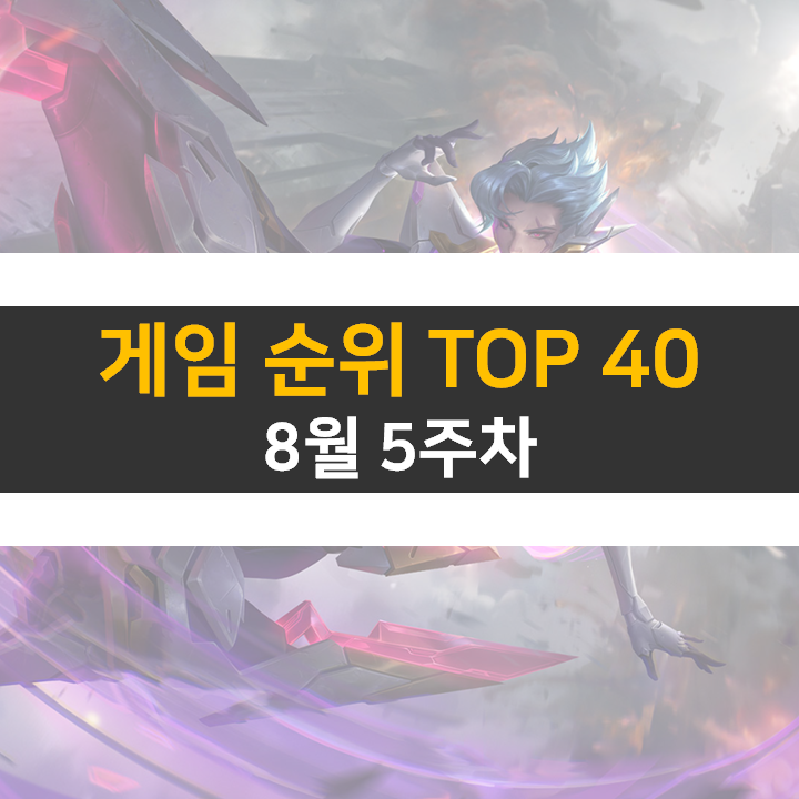 모바일, PC 온라인, 스팀 게임 순위 (2022년 8월 5주 차) : 네이버 블로그