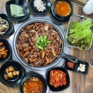 윤가네촌돼지 김천 직지사 맛집 돼지고기와 김치의만남 굿