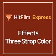 [ HitFilm Express ] 64. Effects : Three Strip Color