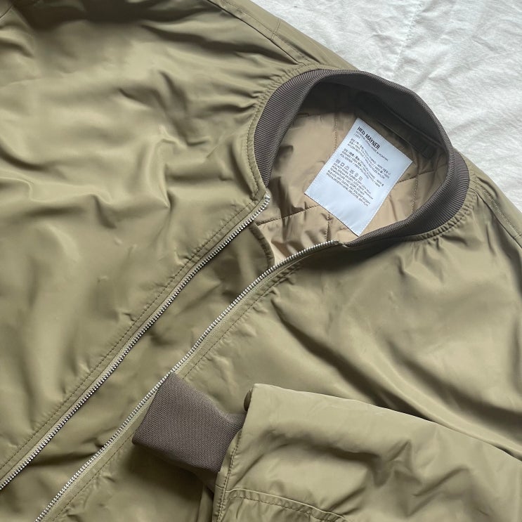 HED MAYNER Classic Bomber Jacket/헤드 메이너 클래식 봄버자켓 