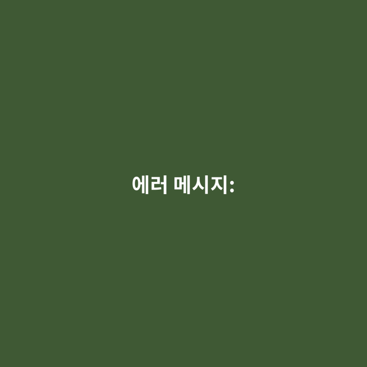 Google Colab 오류: 