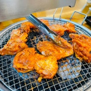 춘천 통나무집닭갈비 숯불부터 철판까지 두번 방문한 내돈내산 후기