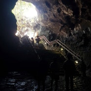 제주도 세계자연유산 유네스코 등재 용암동굴 '만장굴'