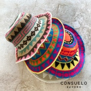 [판매제품] 콜롬비아 와유 손뜨개 크로셰 모자