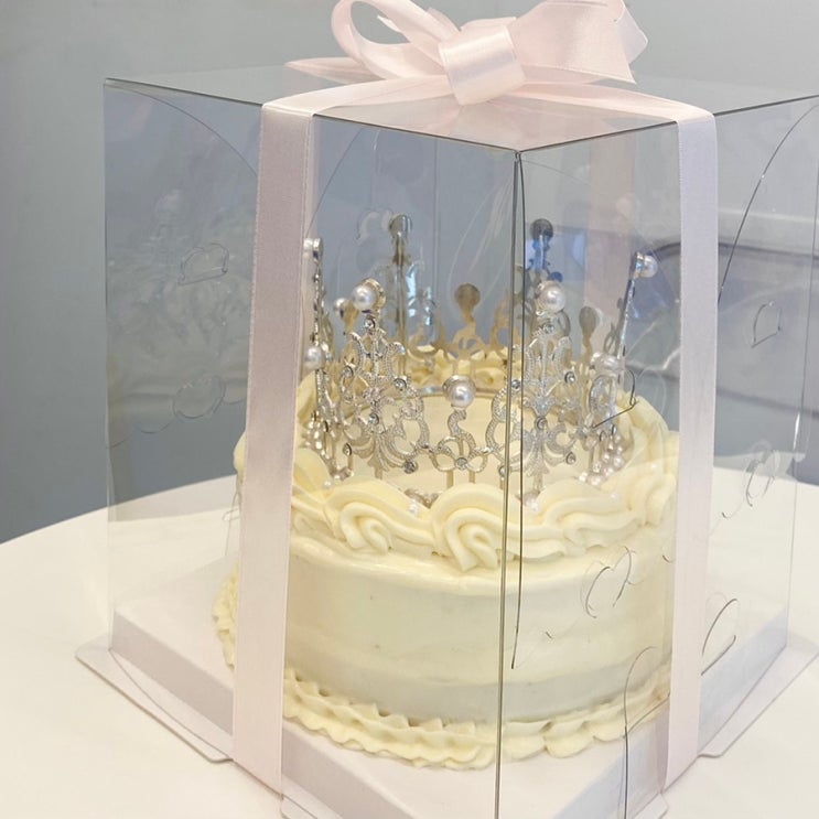 🍰머스크 티아라 케이크💍 : 네이버 블로그