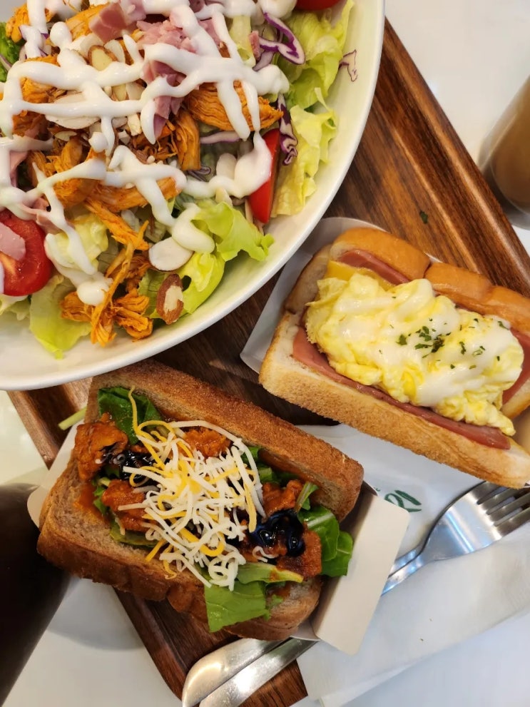 동탄 북광장 토스트카페마리 🥪🥗☕ 밀박스, 토스트, 샌드위치, 샐러드 다 먹어본 후기 : 네이버 블로그