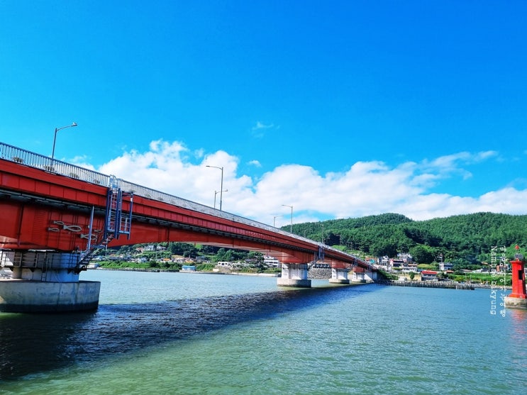 남해지족해협 죽방렴 뷰 좋은 해안가 산책