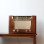 빈티지 라디오 ----품절------1950년 독일필립스 메이플우드 진공관라디오/1950's PHILIPS JUPITER Vacumm Tube Table Radio