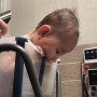 [스토케 플렉시바스] 쌍둥이 신생아 목욕욕조 + 스탠딩욕조로 아기목욕 쉽게 시키는 법