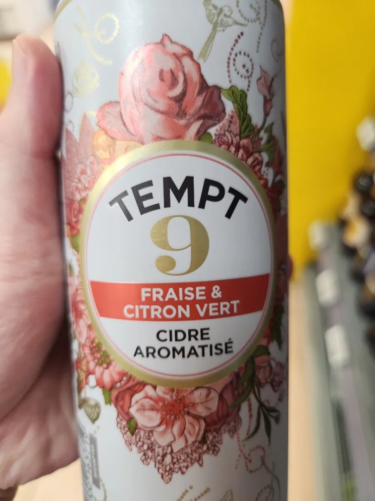 서울역 롯데마트 달달한 맥주 추천 / 템트9 TEPMT9 스트로베리앤 라임 강추 (500ml, 4.5도) : 네이버 블로그