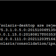 [유닉스(UNIX)] Solaris 11 IPS를 이용하여 GNOME(slim_install) 패키지 설치