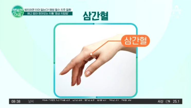 치통 지압점 혈자리 ★합곡혈, 삼간혈, 치통점 : 네이버 블로그