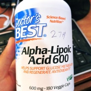 Doctor's Best Alpha lipoic acid 600, 닥터스 베스트 알파리포산600