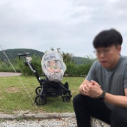 아기랑 캠핑 필수품 OrbitG5 (여주 금은모래 캠핑당)