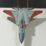 220731 아카데미 1/100 F-15 이글(프로토타입) 붓 도색 완성 (Mk.9 이글이 1호기)