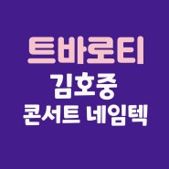 2023 김호중 콘서트 [ARISTRA] : 네임텍