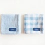 GINGHAM CHECK HANDKERCHIEF_깅엄체크 손수건