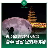 (이번 주말 행사) 2022 충주 달달 문화재 야행(~9.24)