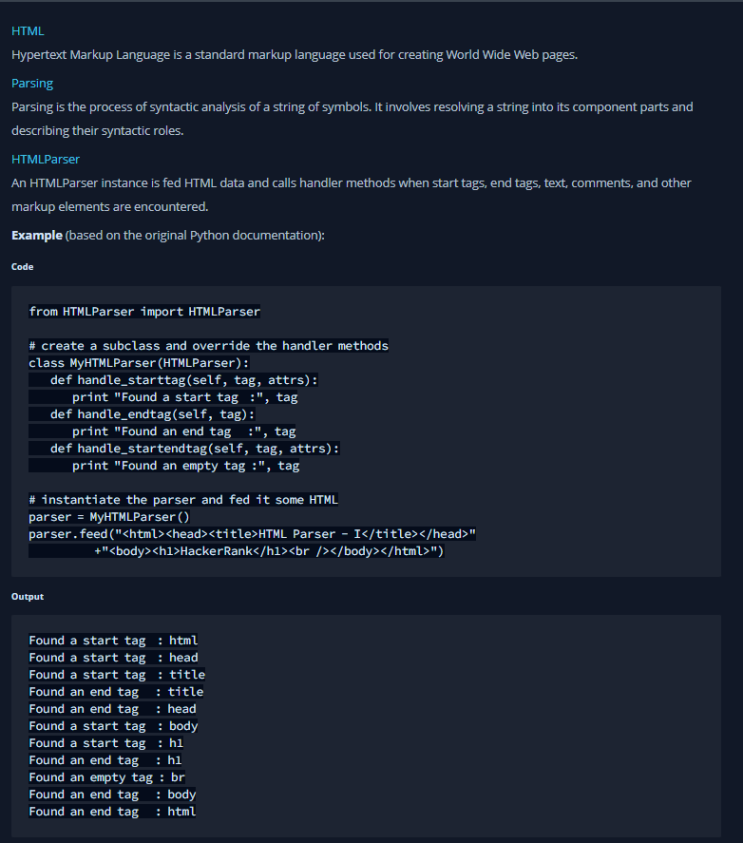 Python_HTML Parser - Part 1_HackerRank : 네이버 블로그