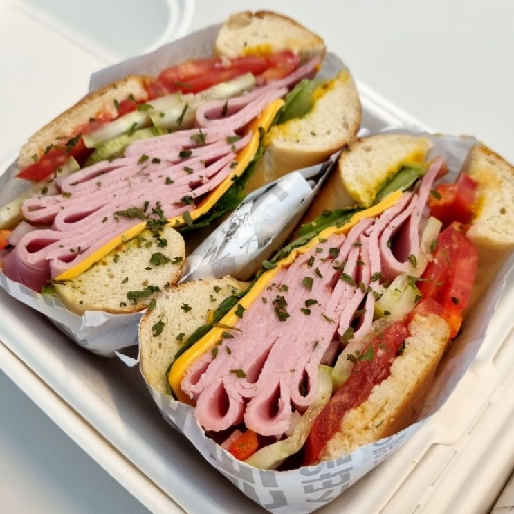 강남역 베이글 맛집 '웨인스베이글스' 포장 후기 : 네이버 블로그