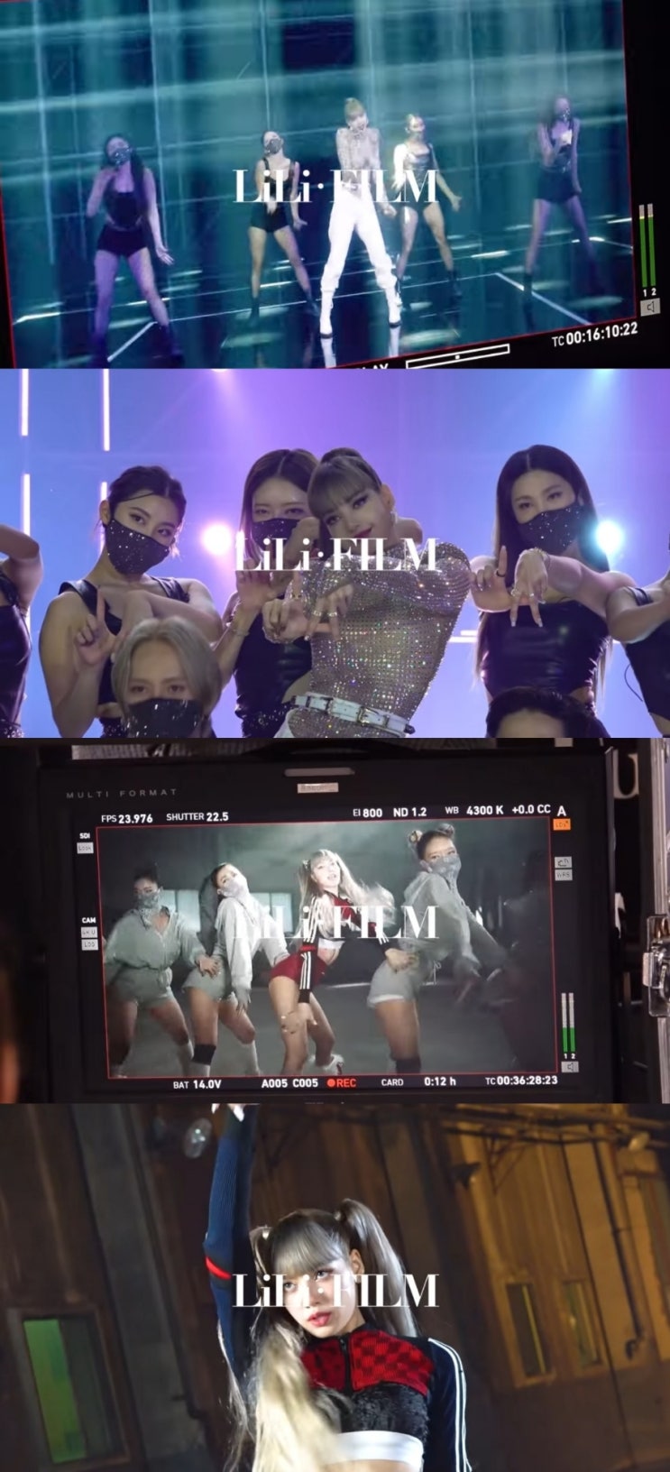 [210927] 블랙핑크 리사, 솔로곡 'LALISA'·'MONEY' 퍼포먼스 메이킹 비하인드 공개...