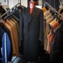 라끼아베 코트 / 콜롬보 블랙 캐시미어 100% 클래식 더블 폴로 코트 / Colombo Black Cashmere 100% Classic Double Polo Coat