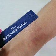 Mesablue Bluegel 피부열감 메사블루 리프레싱 블루젤스틱으로 관리해요