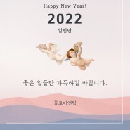 2022년 임인년 새해 복 많이 받으세요 :)