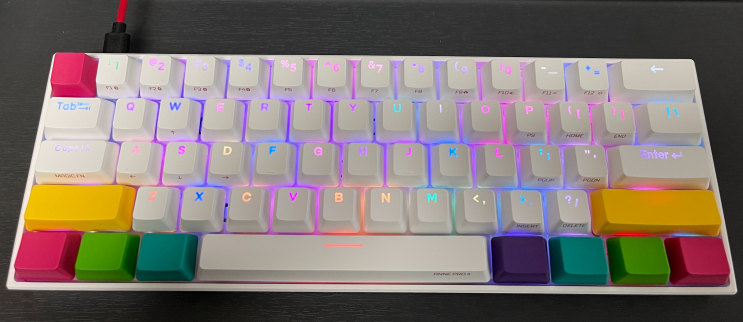ANNE PRO 앤프로2 맥 / 윈도우 블루투스 유무선 가성비 기계식 키보드 사용기 장단점리뷰 (ObinsKit 오빈스킷 ...