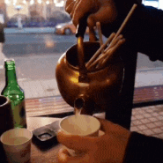 홍대 술집 주전자 오뎅탕과 꼬막 안주가 맛있는 홍맛술 핫플!