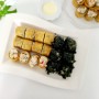 롤유부초밥 참치마요 소스 맛있게 만드는법 & 김가루주먹밥