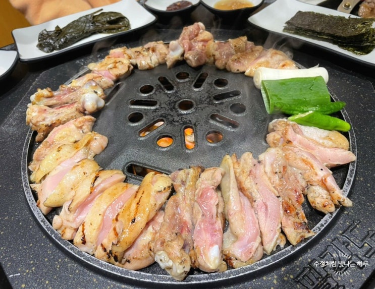 숯불닭갈비 닭특수부위맛집 팔각도 성수역점 : 네이버 블로그