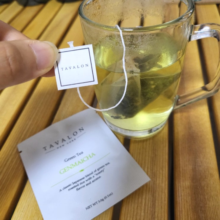 타바론-그린티 겐마이차(TAVLON-Green tea Genmaicha) : 네이버 블로그