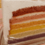 파리바게뜨 상큼한 블루베리 쉬폰 / 세븐 컬러스 조각 케이크