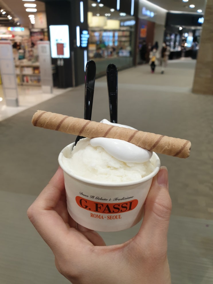 G.FASSI 지파시 롯데몰 김포공항점 젤라또 맛집 (ft. 주차비) : 네이버 블로그