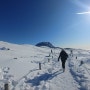 제주도 한라산 윗세 오름(영실 탐방로) 겨울 산행