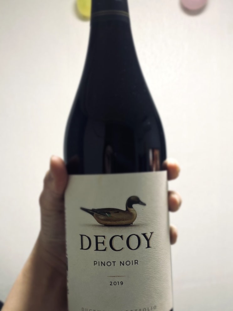 [레드와인 추천] 디코이 피노누아 2019 가성비 갑👍🏻 (Decoy Pinot noir 2019) 네이버 블로그