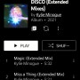 이건 최초?! Extended Mixes 로 재발매된 2020년/2021년 최고의 댄스앨범 중 하나 카일리 미노그 <DISCO>