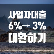 개인사업자대출) 캐피탈에서 농협으로 대환사례